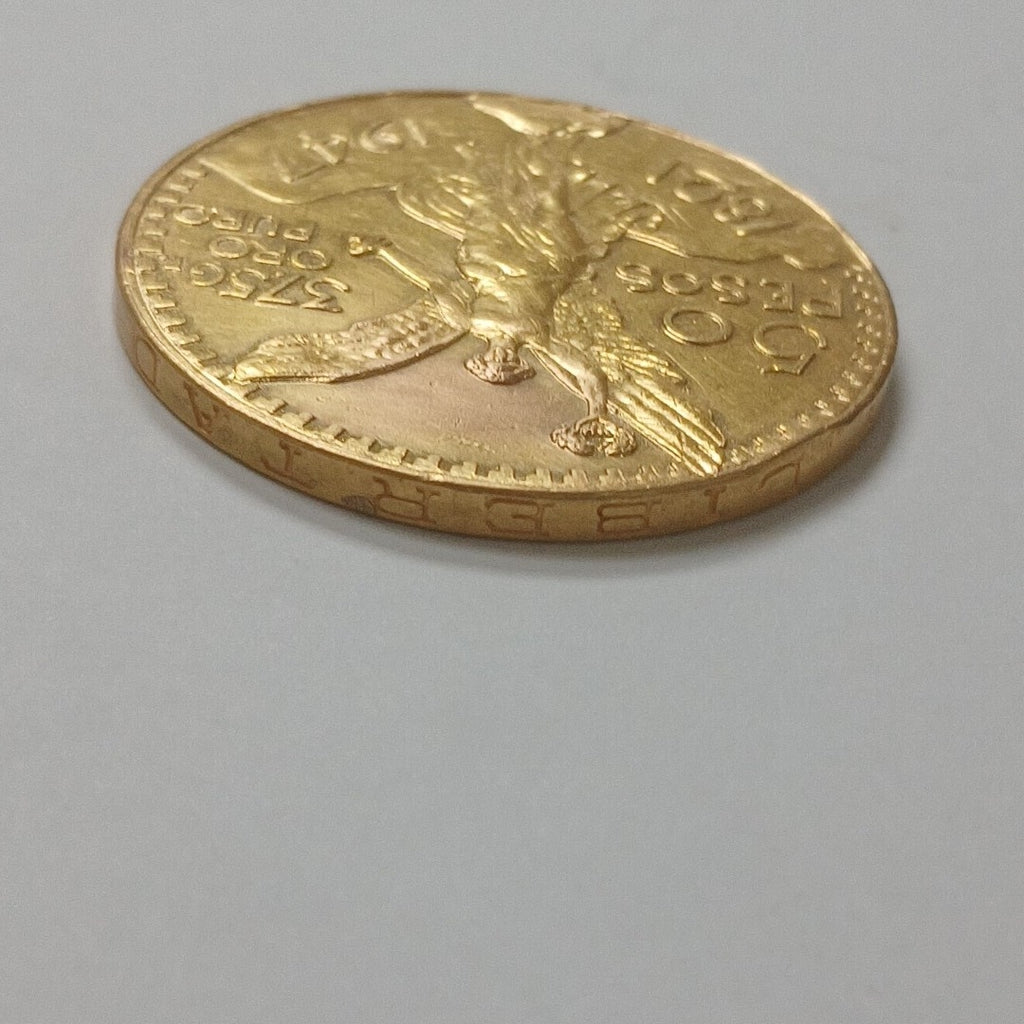 K1 41.6 GRMS 21 K IDENTIFICACIÓN MONEDA NOMINATIVA MONEDAS PESOS 50 PES (SEMINUEVO)