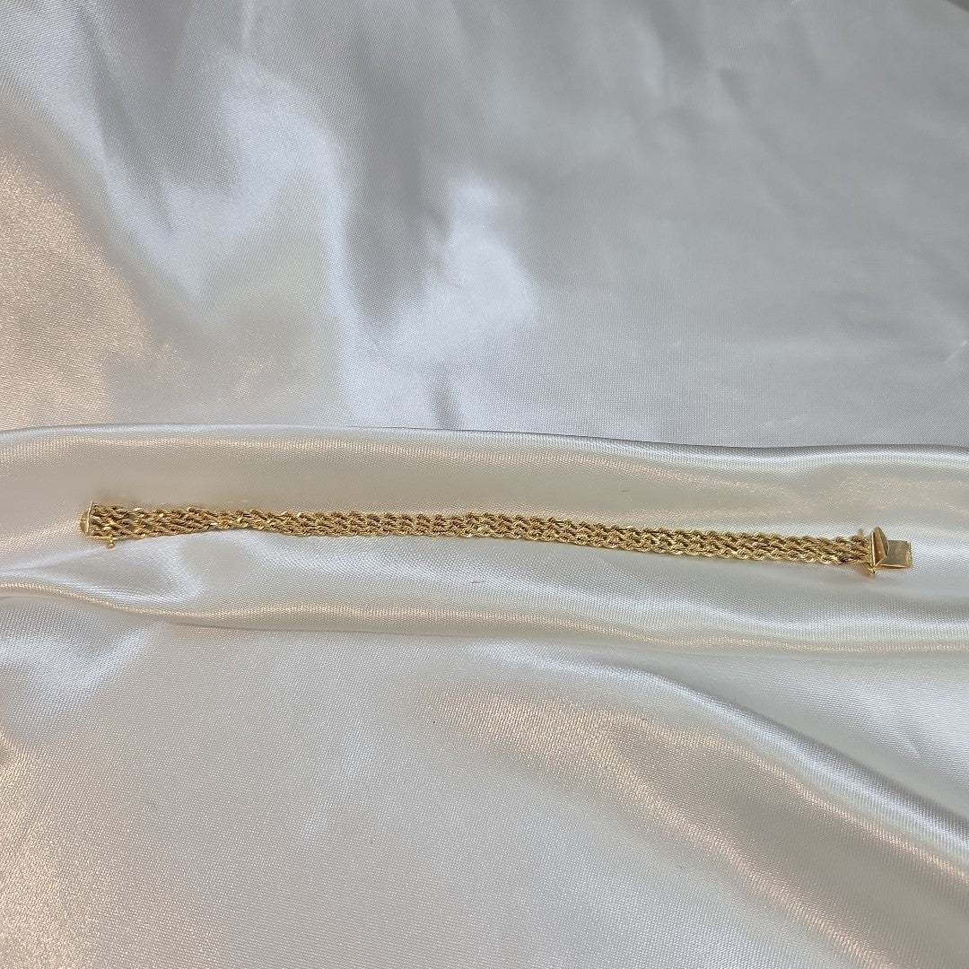 PULSERA ORO 14 K 11.9 GRMS (SEMINUEVO)