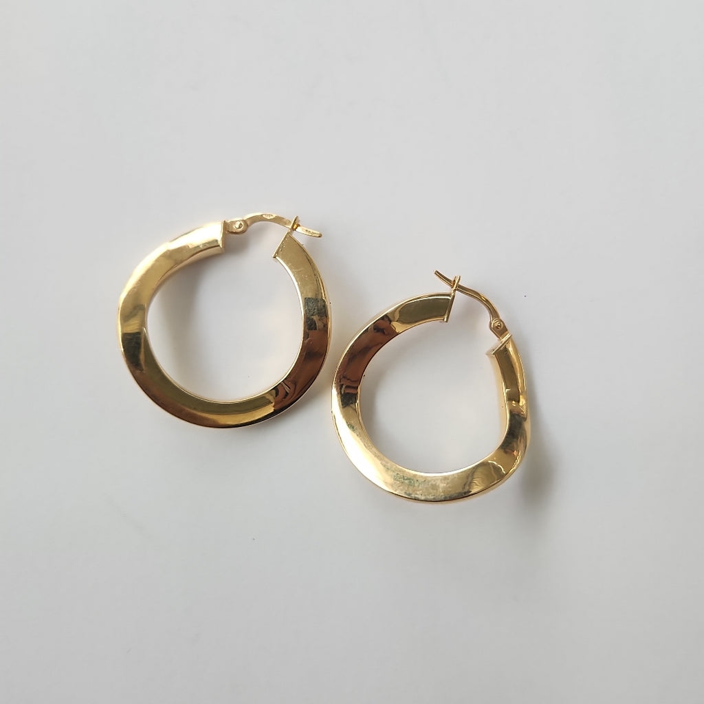 ARRACADAS PAR ORO 14 K 3,90 GRMS (SEMINUEVO)