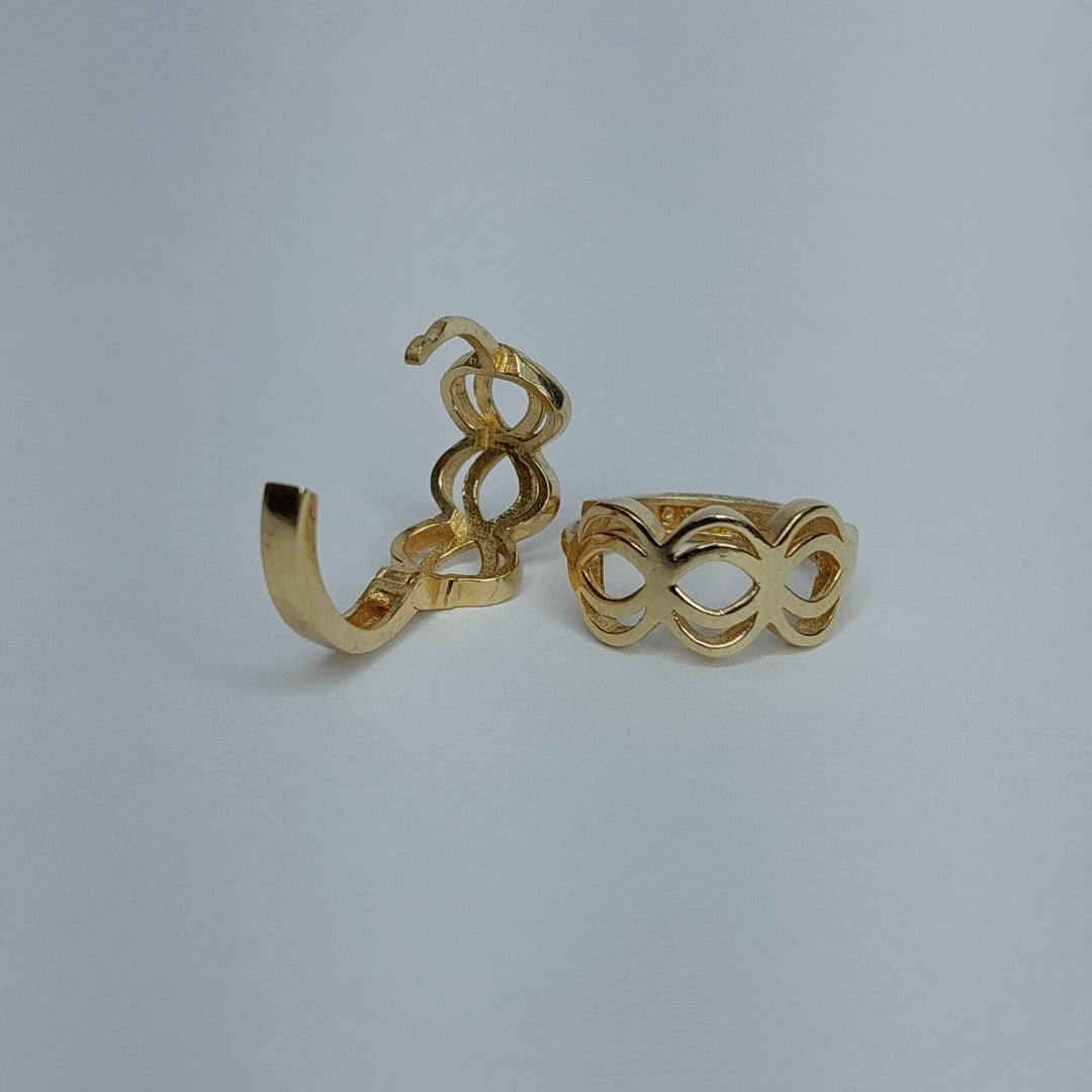 HUGGIES ORO 14K 2.1 (NUEVO)