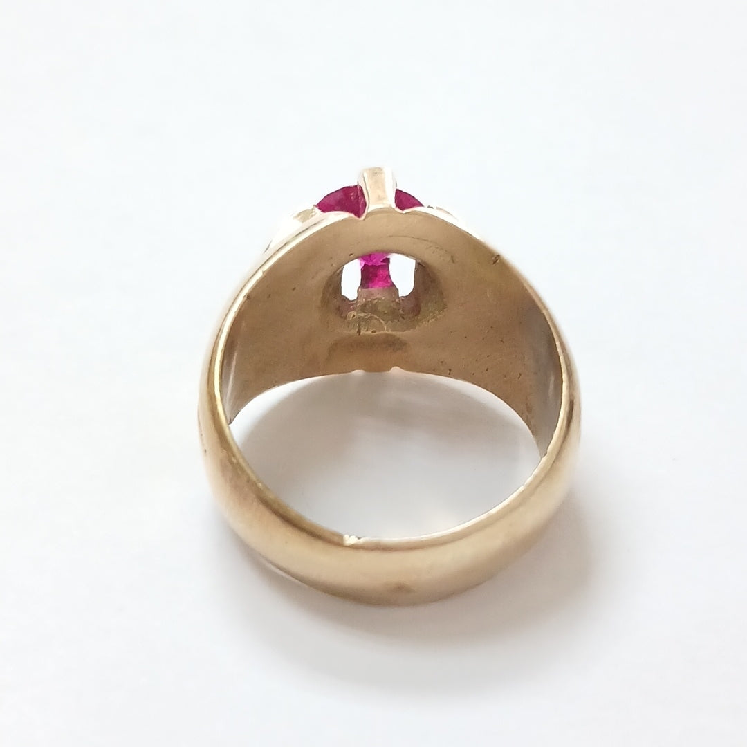 ANILLO ORO 14 K 12.6 GRMS (SEMINUEVO)