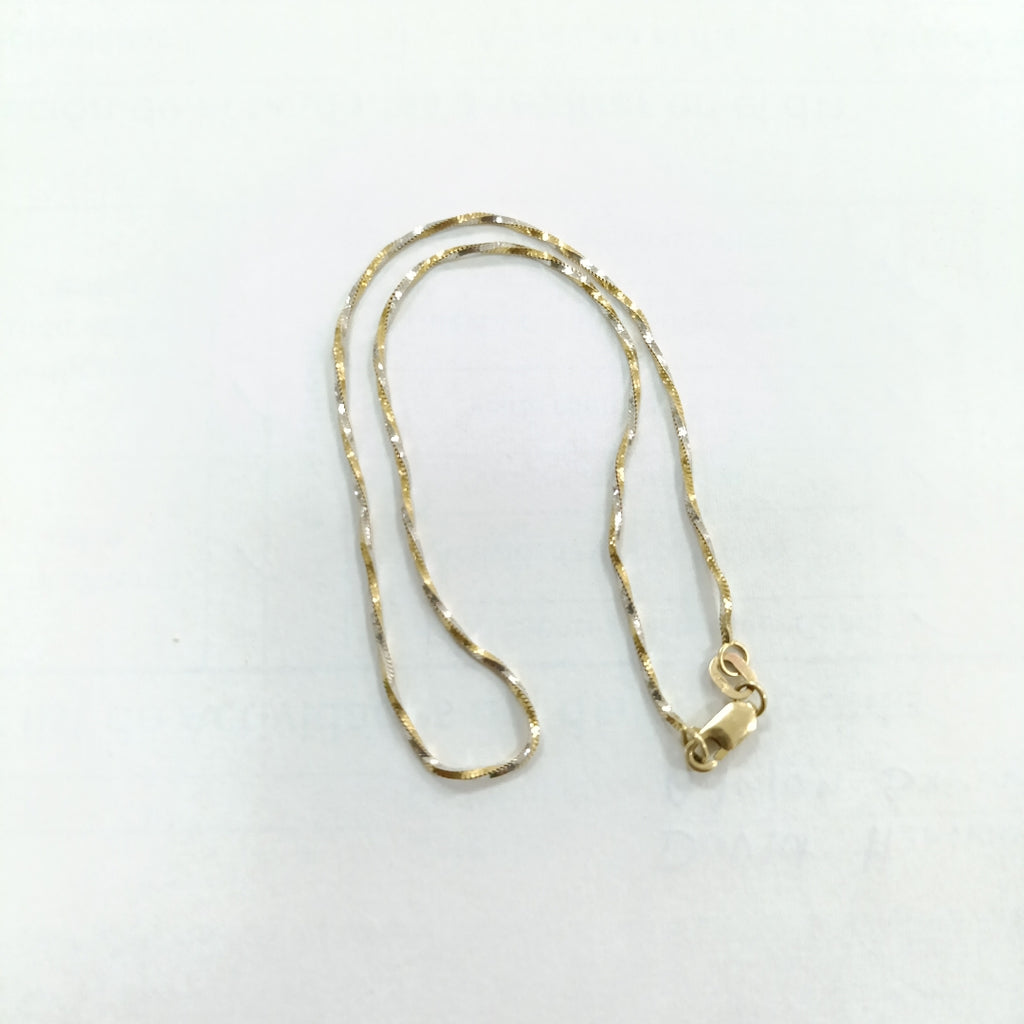 PULSERA ORO,ORO BLANCO 14 K 2,10 GRMS (SEMINUEVO)