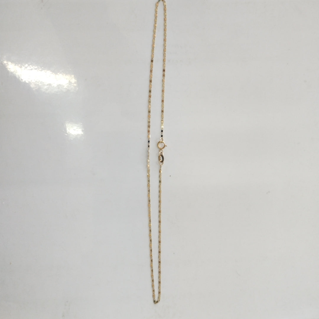 CADENA ORO 10 K 1.2 GRMS (SEMINUEVO)