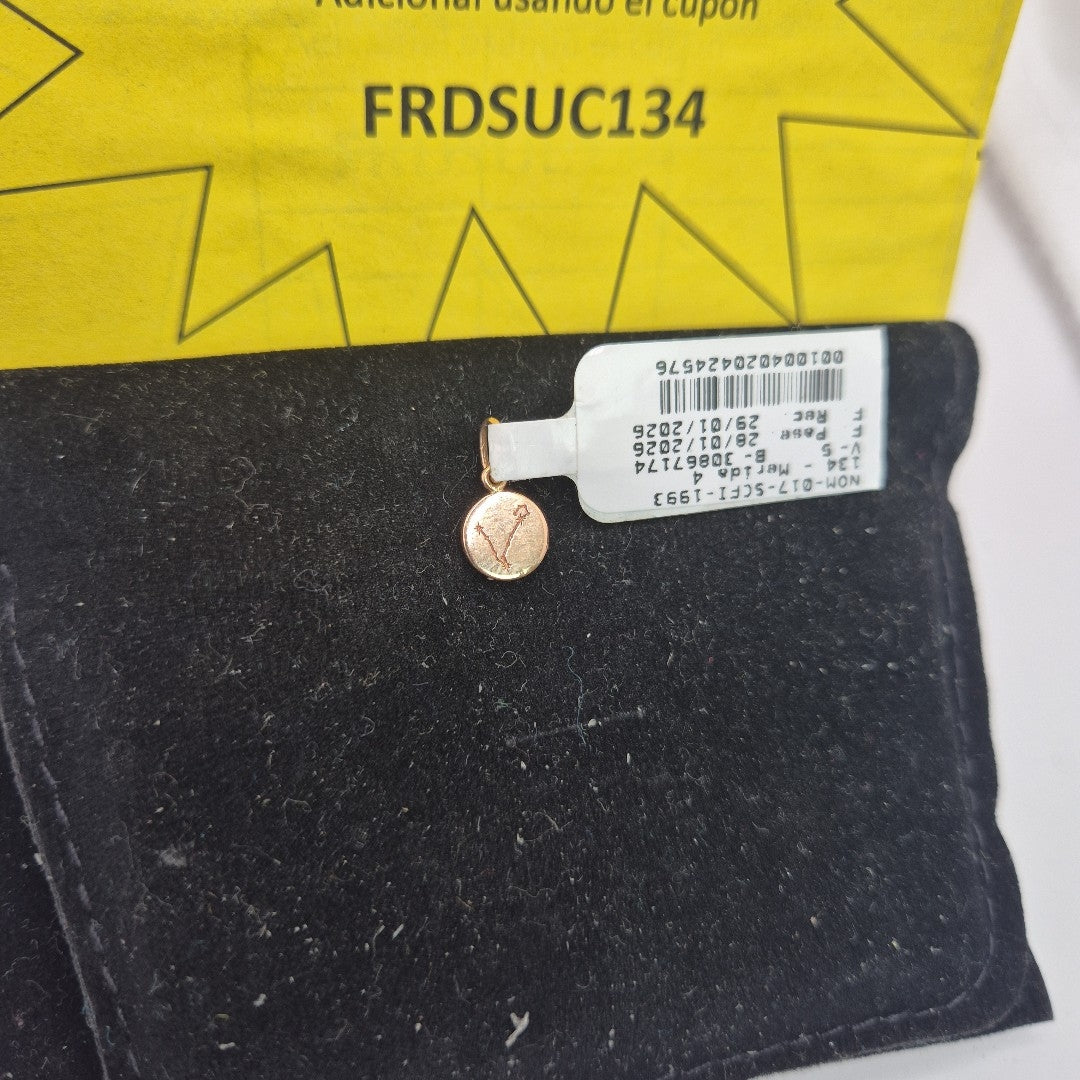 DIJE ORO 14 K 0,80 GRMS (SEMINUEVO)