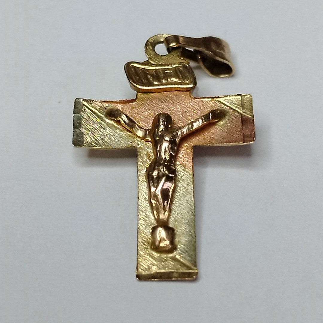CRUCIFIJO ORO 10 K 1 GRMS (SEMINUEVO)