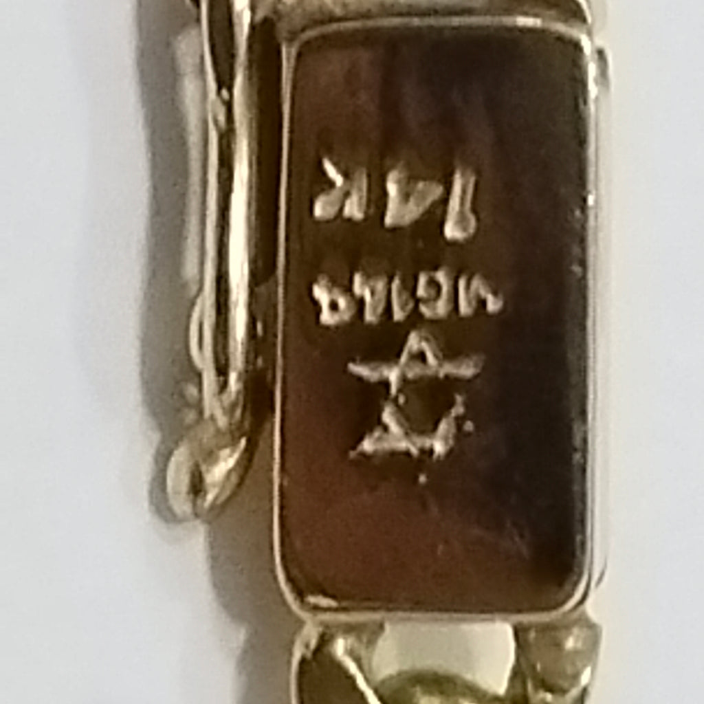 ESCLAVA ORO 14 K 17 GRMS (SEMINUEVO)
