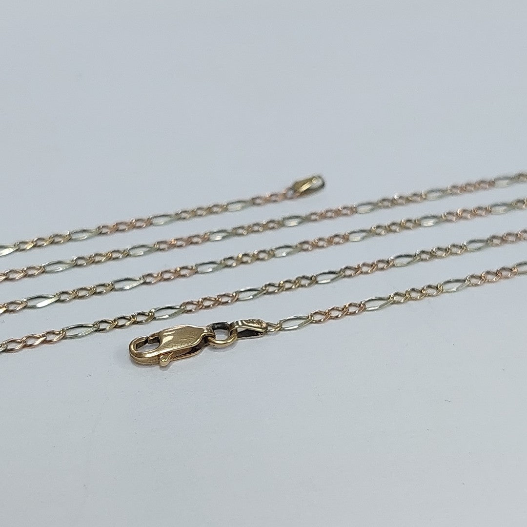 CADENA ORO,ORO COMBINADO 10 K 3,90 GRMS (SEMINUEVO)
