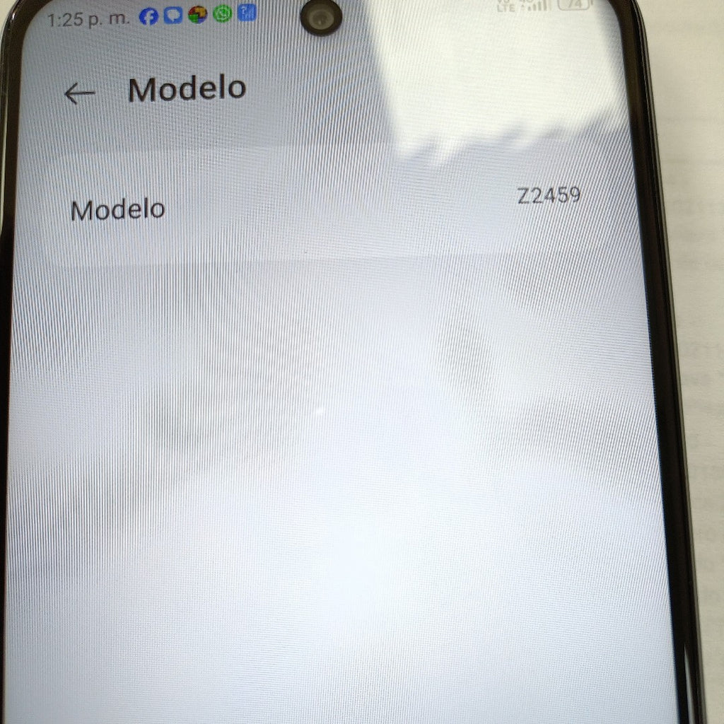 CELULAR ZTE AXON 70 Z2459 256 GB 6 GB RAM (SEMINUEVO)