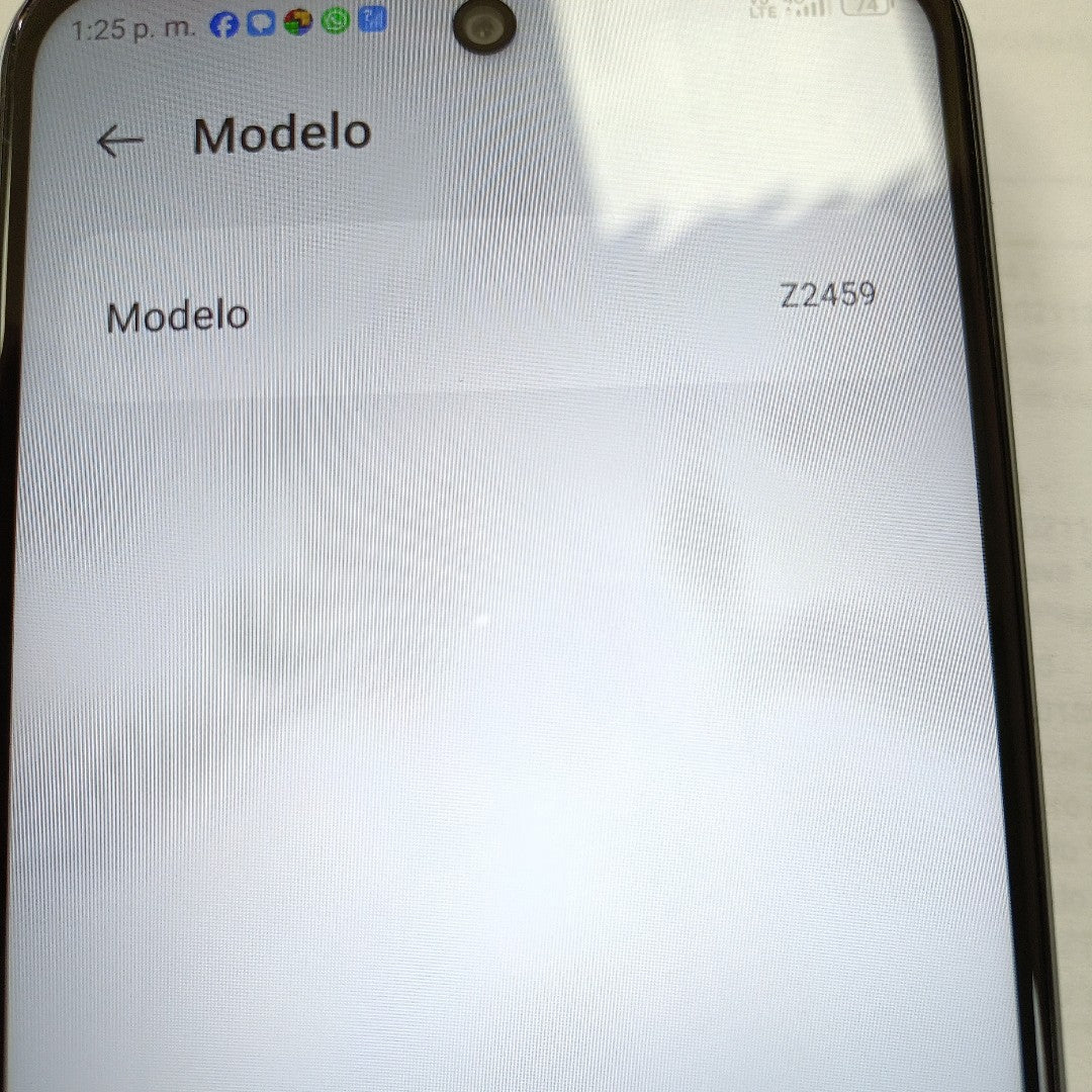 CELULAR ZTE AXON 70 Z2459 256 GB 6 GB RAM (SEMINUEVO)
