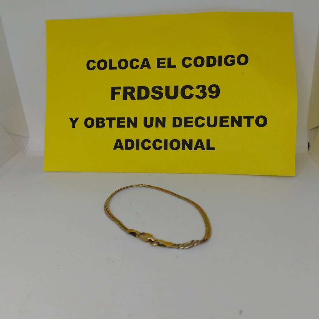 PULSERA ORO 14 K 3,50 GRMS (SEMINUEVO)