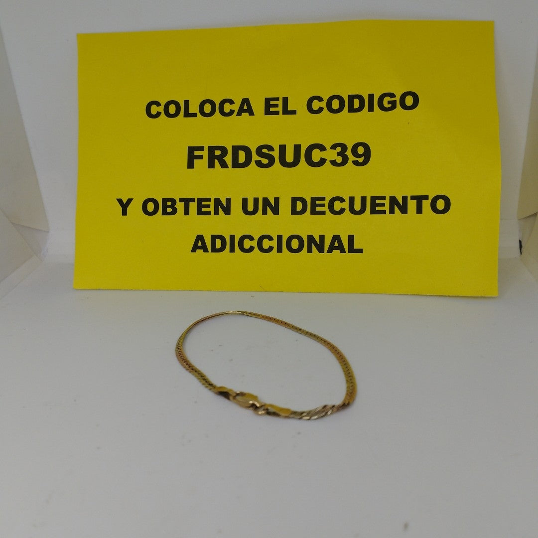 PULSERA ORO 14 K 3,50 GRMS (SEMINUEVO)