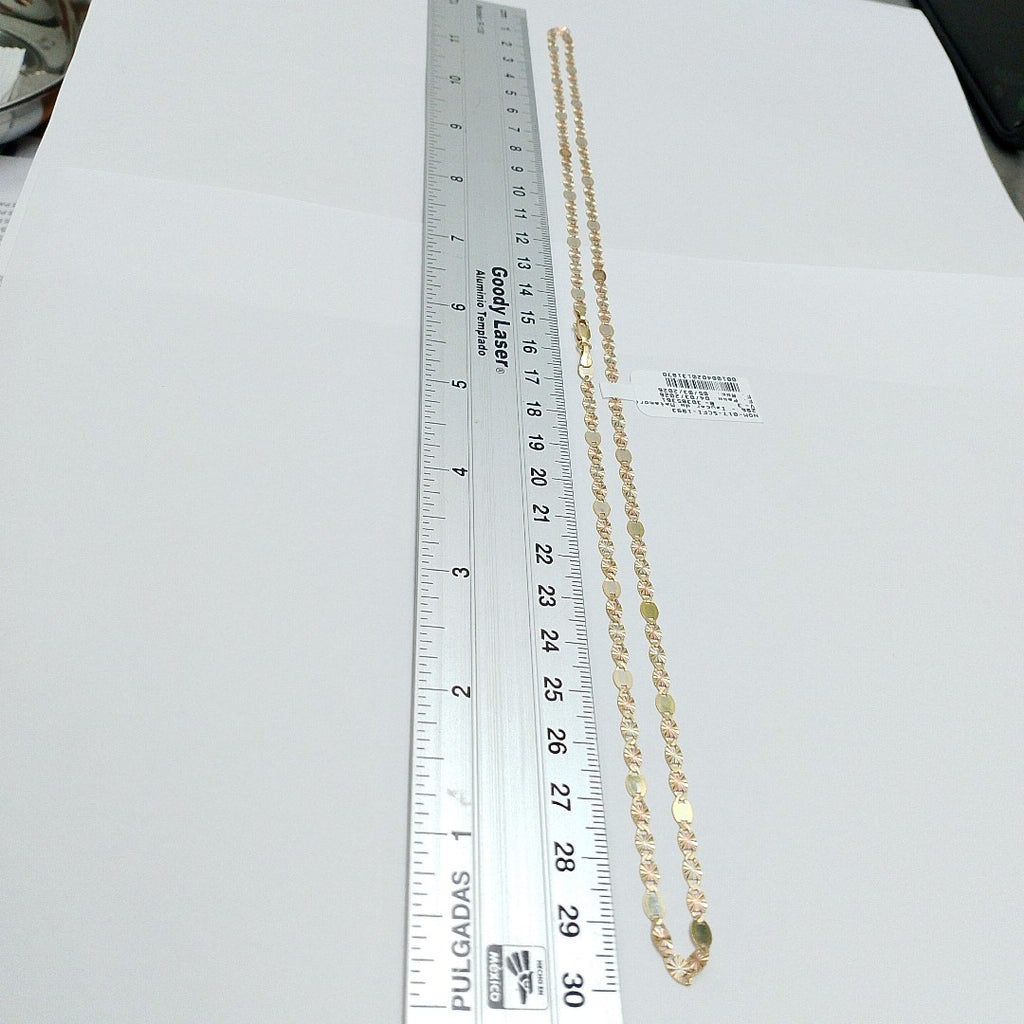CADENA ORO 14 K 5.7 GRMS (SEMINUEVO)