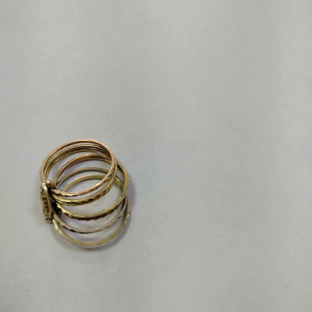 ANILLITO ORO,ORO COMBINADO 10 K 4,50 GRMS (SEMINUEVO)