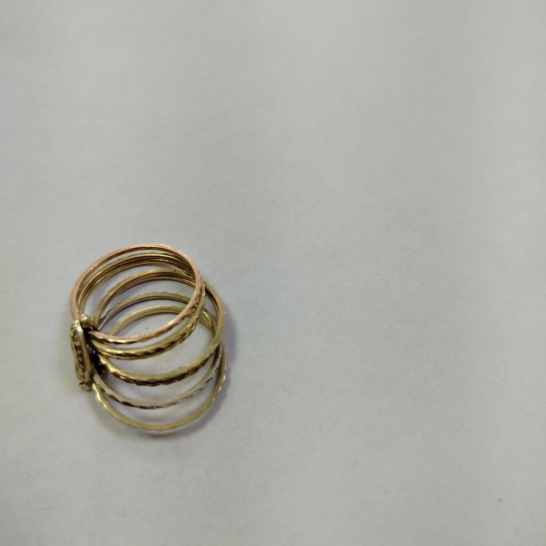 ANILLITO ORO,ORO COMBINADO 10 K 4,50 GRMS (SEMINUEVO)