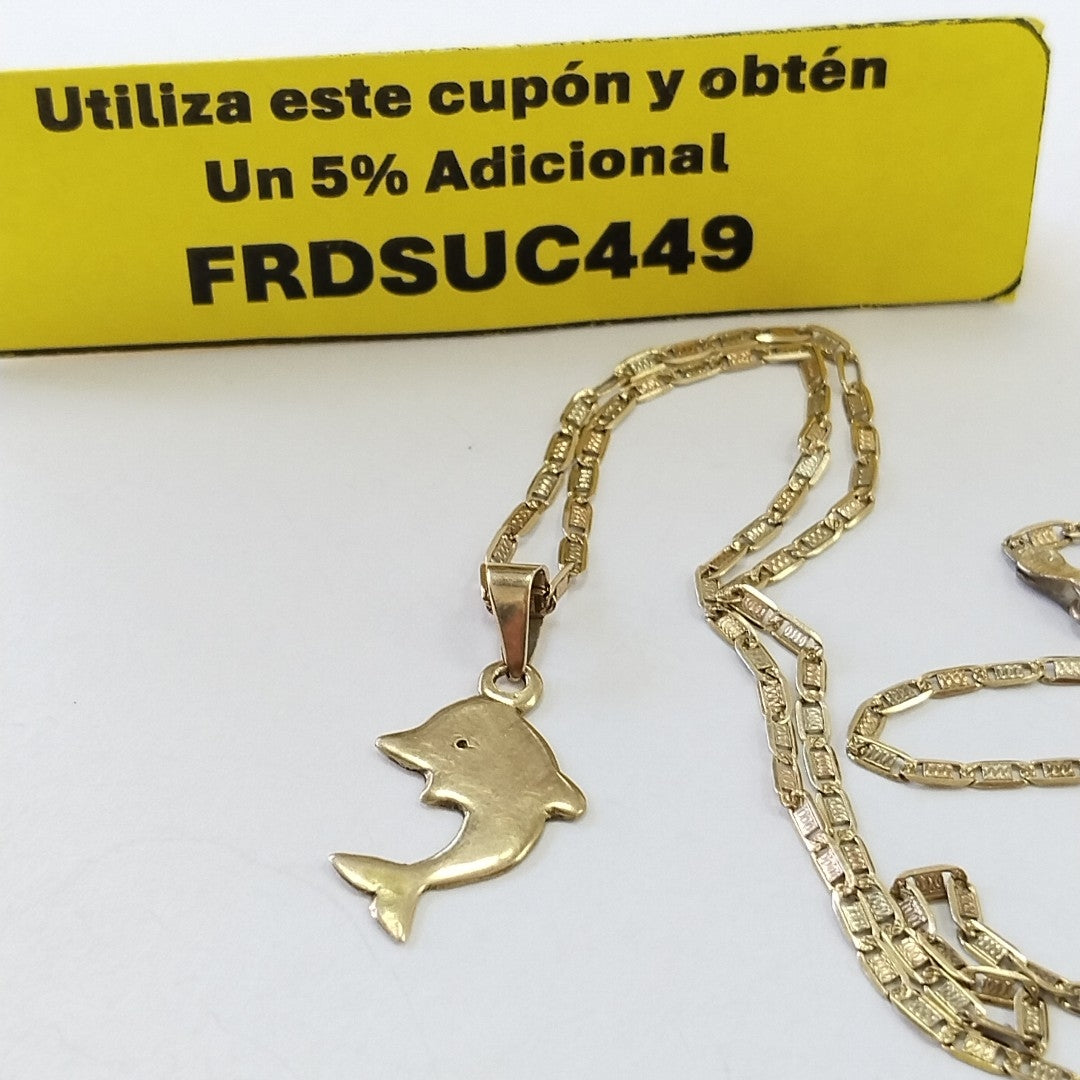 CADENA ORO 10 K 3.4 GRMS (SEMINUEVO)