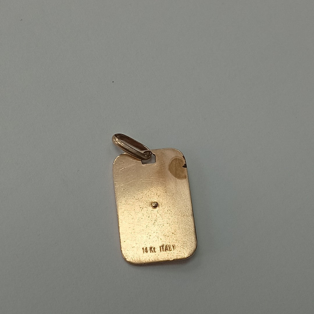 MEDALLA RELIGIOSA ORO 14 K 3,20 GRMS (SEMINUEVO)
