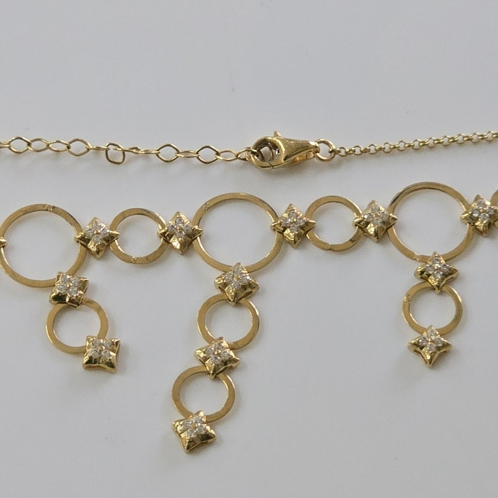 GARGANTILLAS ORO 14K 9.8 (NUEVO)