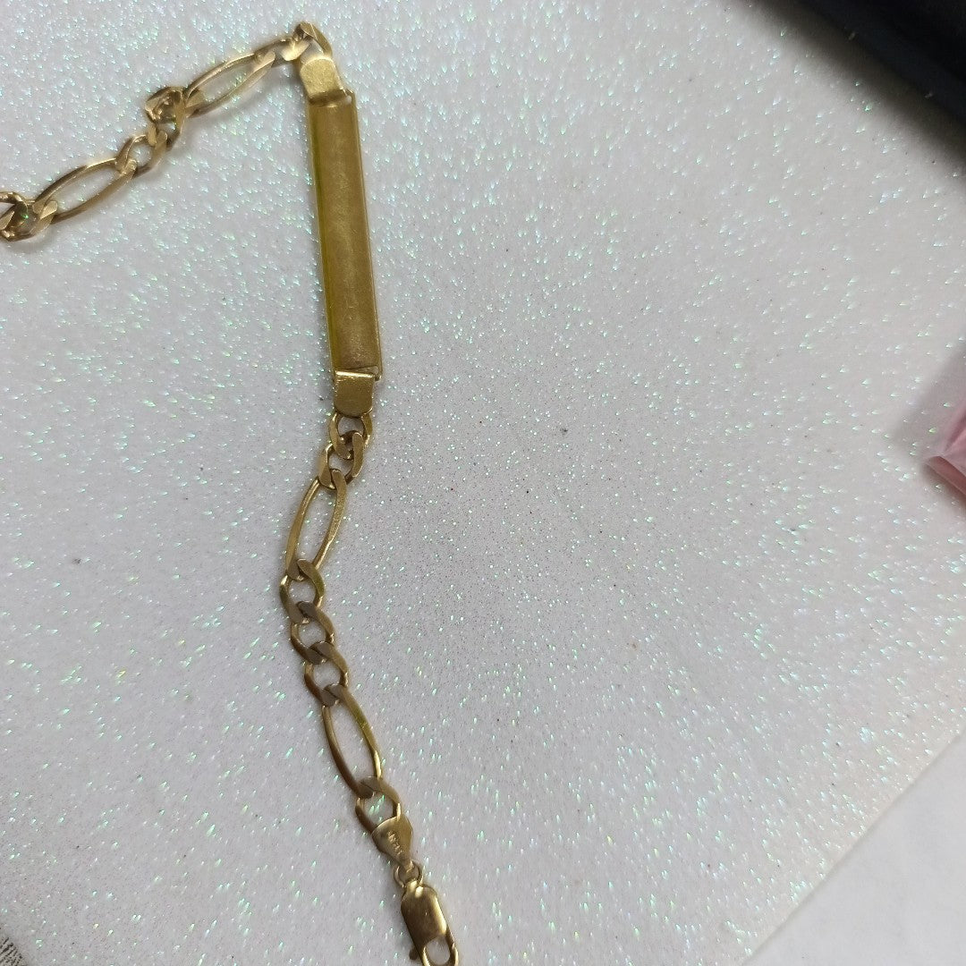 ESCLAVA ORO 14 K 9.9 GRMS (SEMINUEVO)