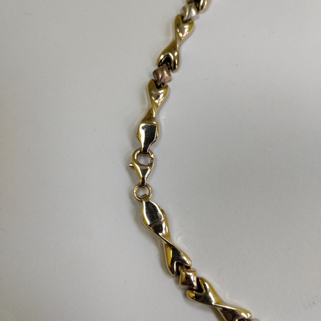 CADENA ORO COMBINADO 10 K 11,40 GRMS (SEMINUEVO)