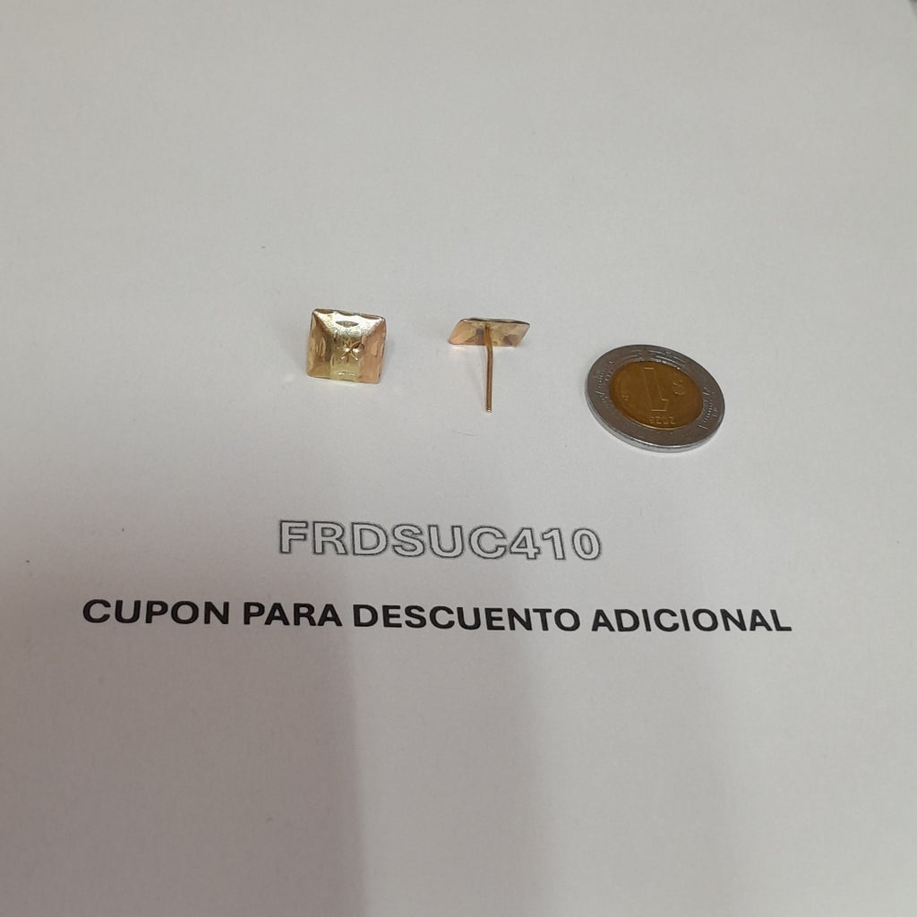 BROQUELES PAR ORO 10 K 1.1 GRMS (SEMINUEVO)