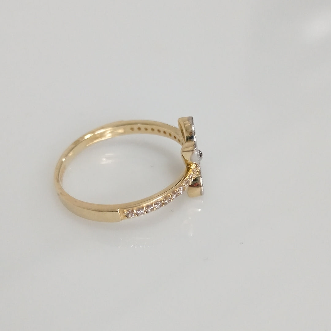 ANILLOS DAMA ORO 14K 2 (NUEVO)