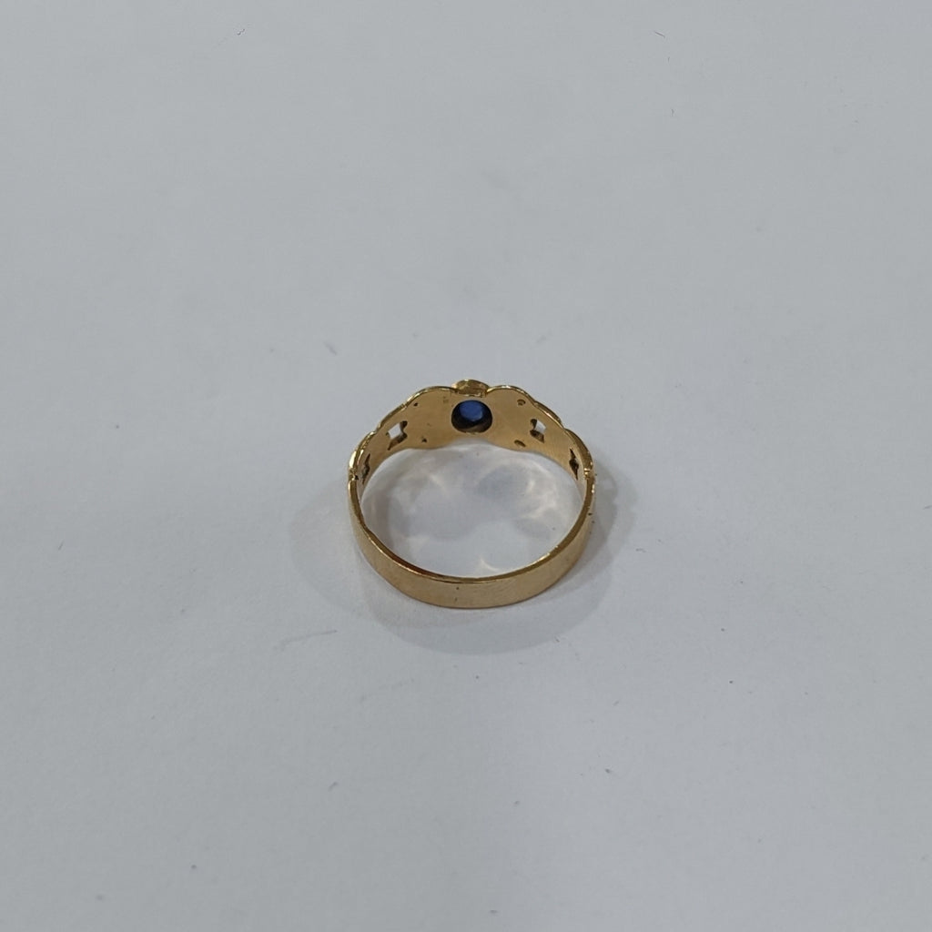 ANILLO ORO 14 K 2,40 GRMS (SEMINUEVO)