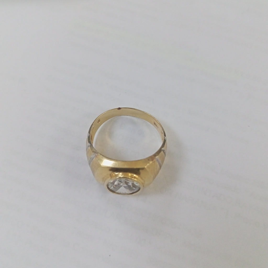 ANILLO ORO 14 K 6,80 GRMS (SEMINUEVO)