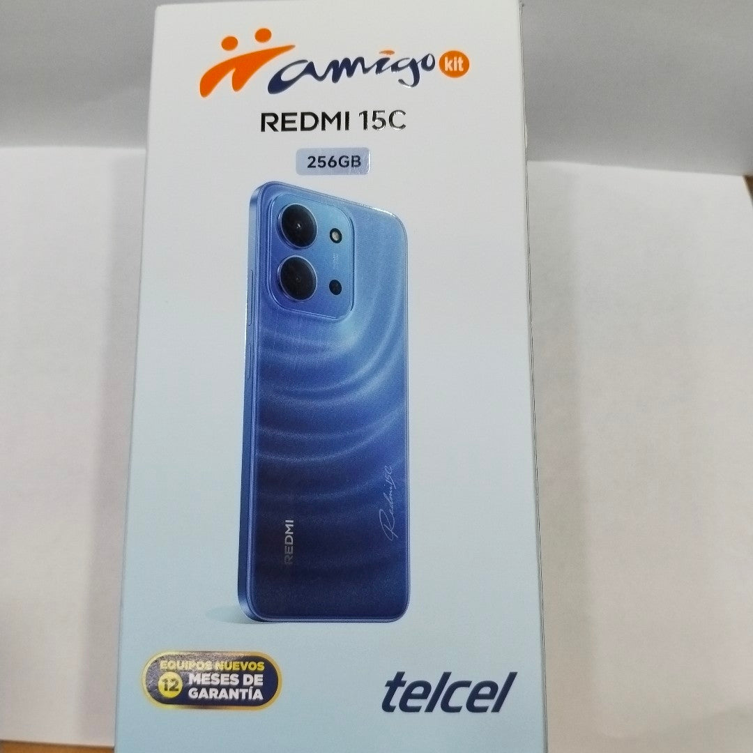 CELULAR XIAOMI REDMI 15C 25078RA3EL (2025) 256 GB 4 GB RAM (SEMINUEVO)