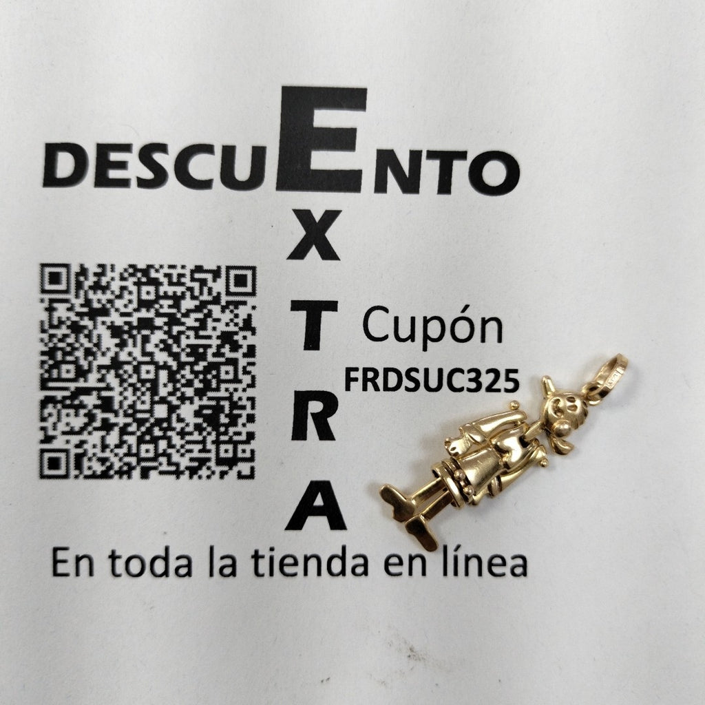 DIJE ORO 14 K 3.4 GRMS (SEMINUEVO)