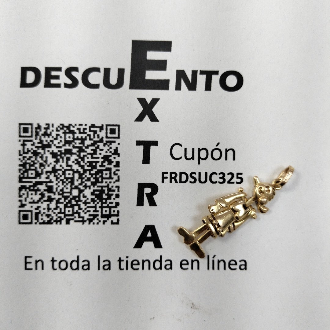 DIJE ORO 14 K 3.4 GRMS (SEMINUEVO)