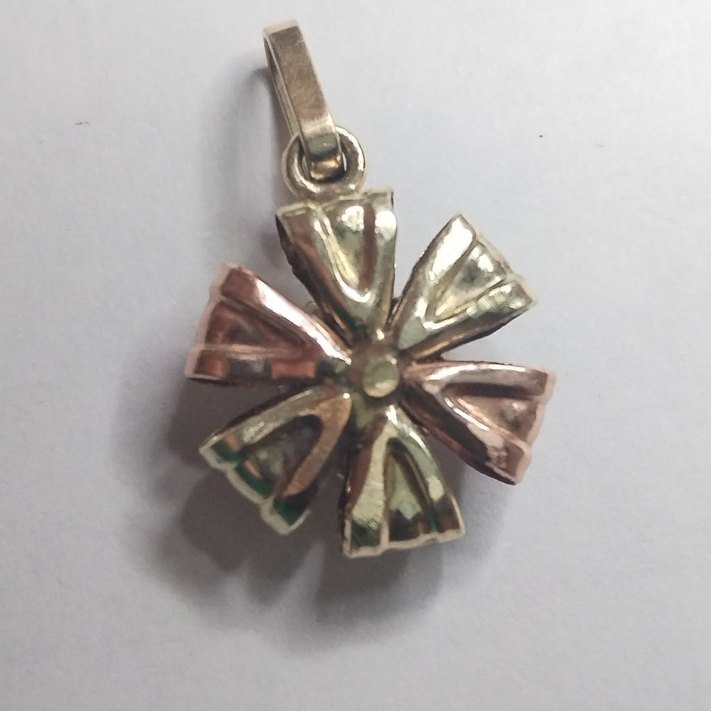 DIJE ORO COMBINADO 14 K 1,40 GRMS (SEMINUEVO)
