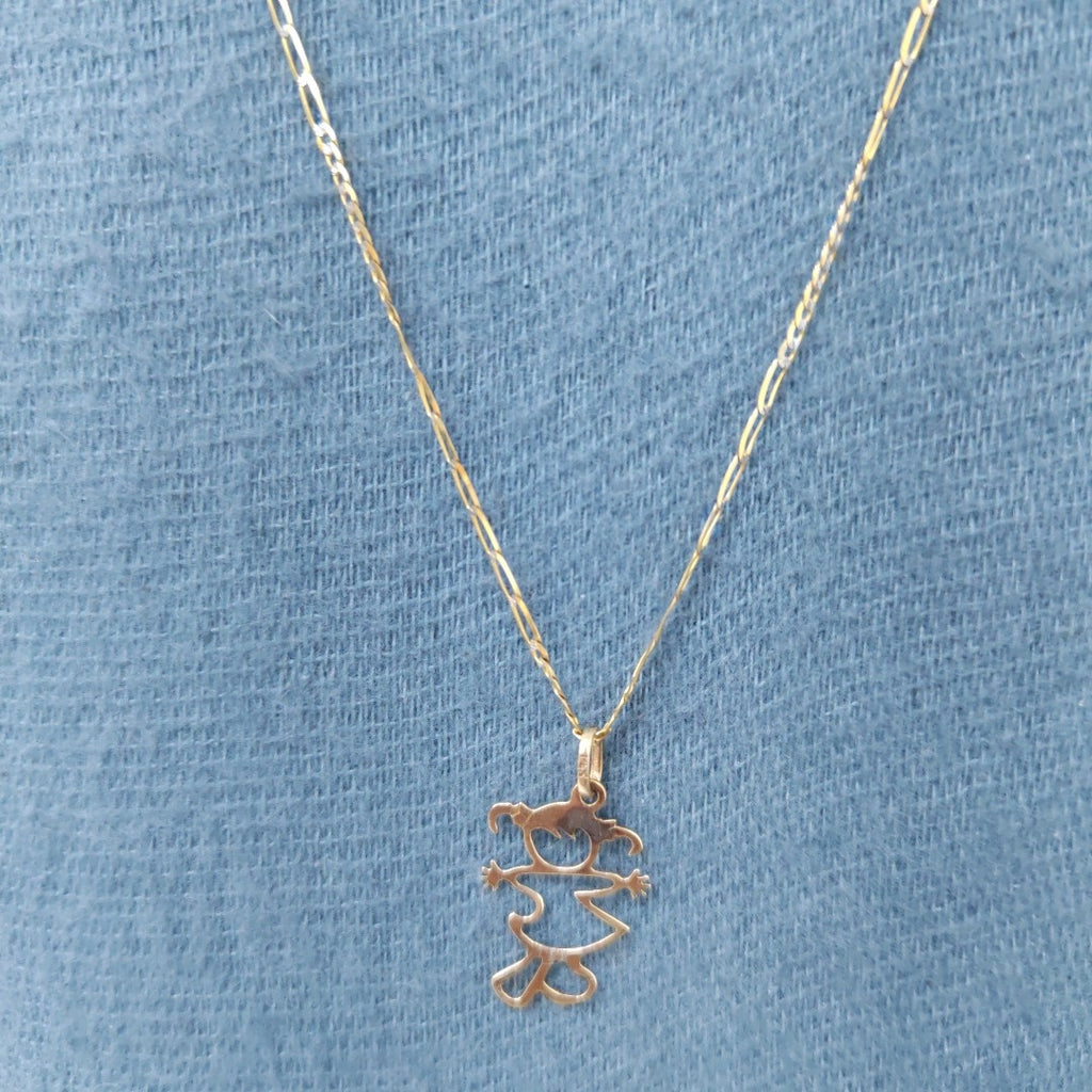 GARGANTILLA ORO 14 K 2,80 GRMS (SEMINUEVO)