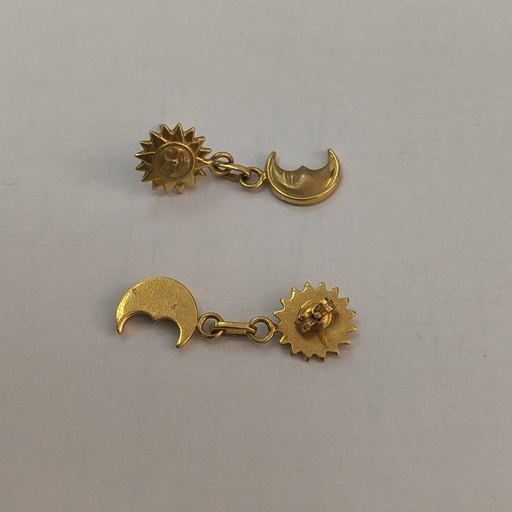 ARETES PAR ORO 14 K 3.3 GRMS (SEMINUEVO)
