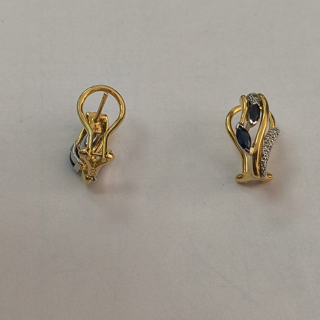 ARETES PAR ORO 14 K 4,90 GRMS (SEMINUEVO)