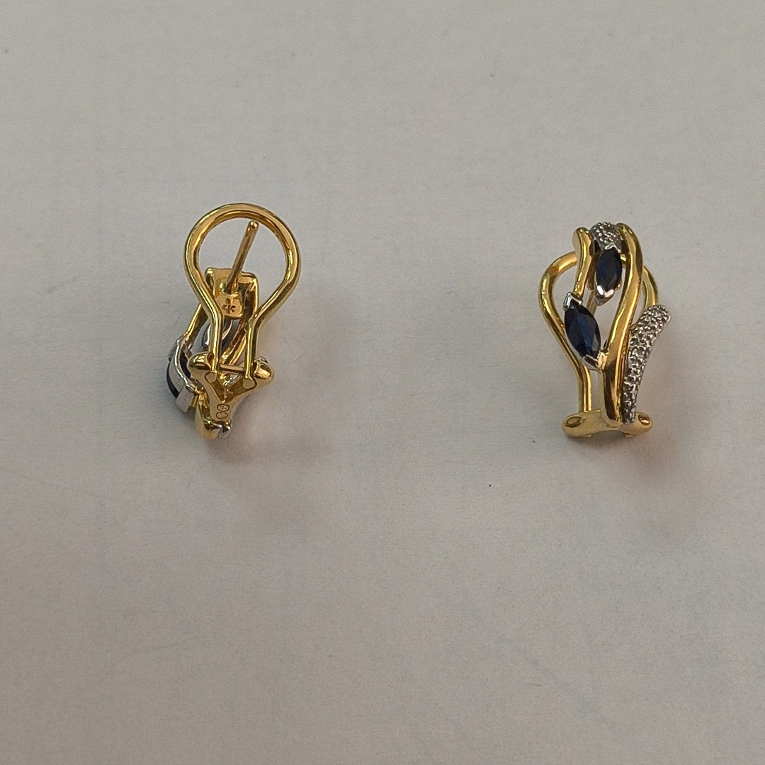 ARETES PAR ORO 14 K 4,90 GRMS (SEMINUEVO)