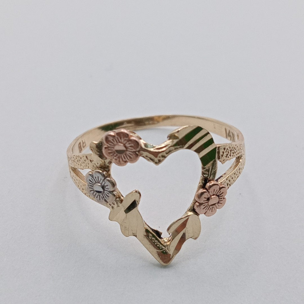 ANILLITO ORO COMBINADO 14 K 1,70 GRMS (SEMINUEVO)
