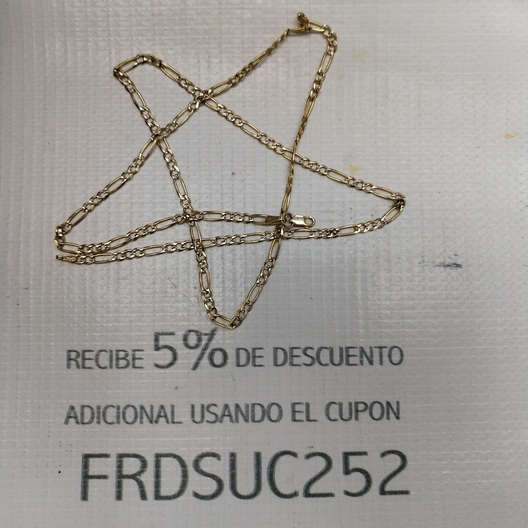CADENA ORO 10 K 8.5 GRMS (SEMINUEVO)