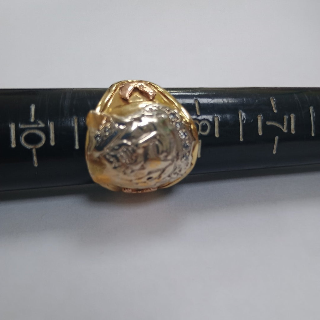 ANILLO ORO 10 K 9.2 GRMS (SEMINUEVO)
