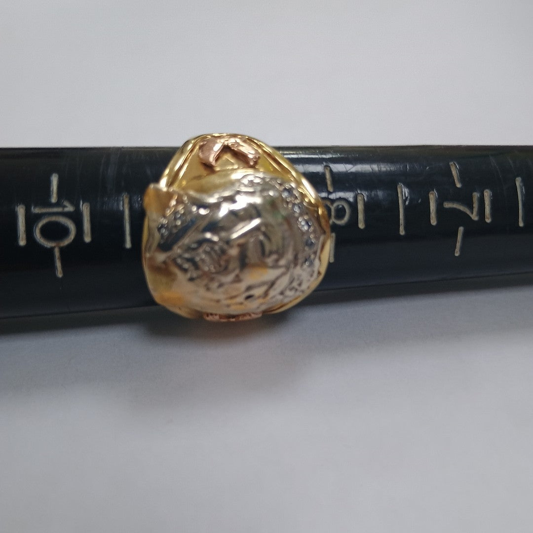 ANILLO ORO 10 K 9.2 GRMS (SEMINUEVO)