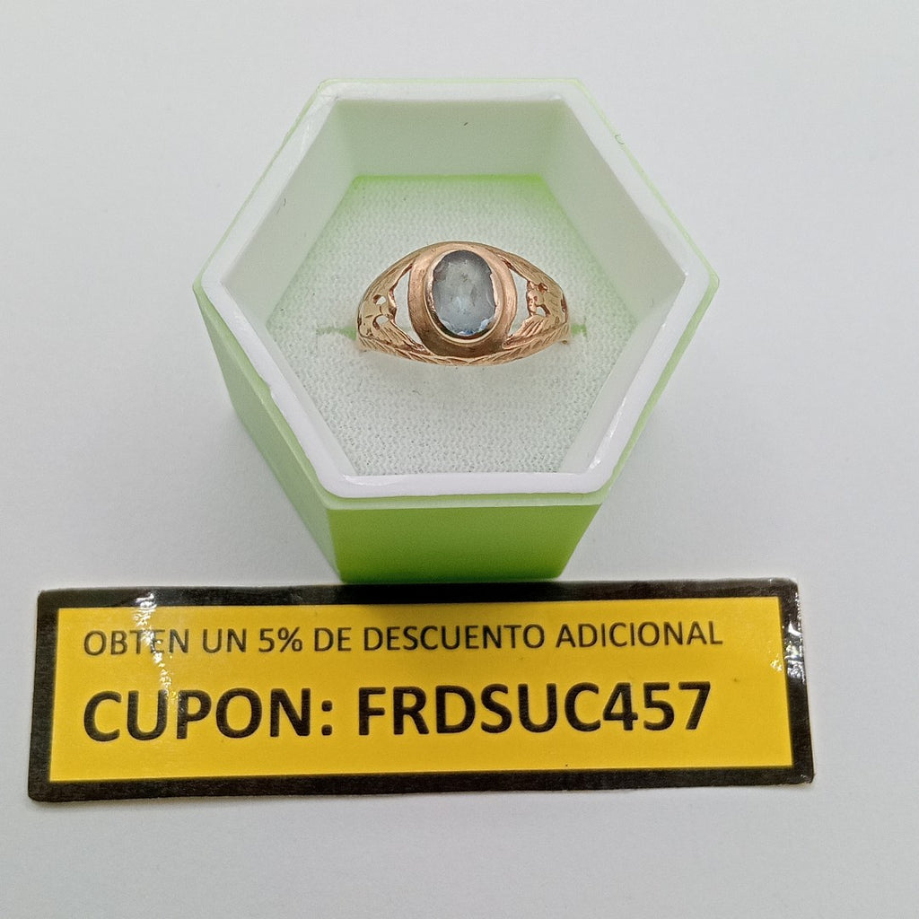 ANILLO ORO 10 K 2,70 GRMS (SEMINUEVO)