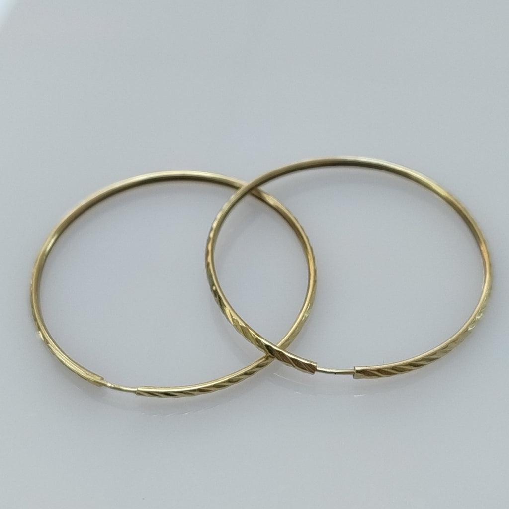 ARETES PAR ORO 14 K 1.7 GRMS (SEMINUEVO)