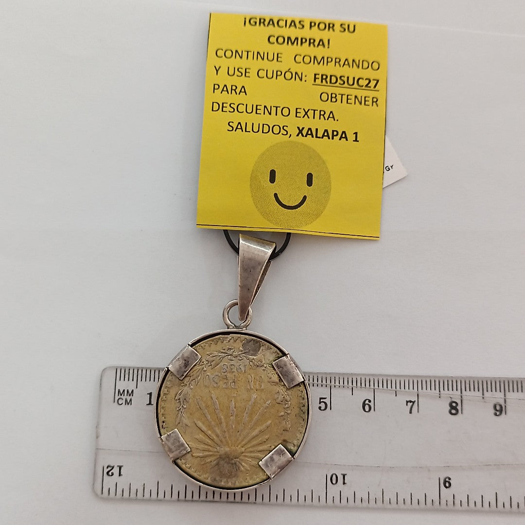 K1 23.7 GRMS PLATA .720 IDENTIFICACIÓN DIJE TEJIDO HECHURA ESPECIAL MA (SEMINUEVO)