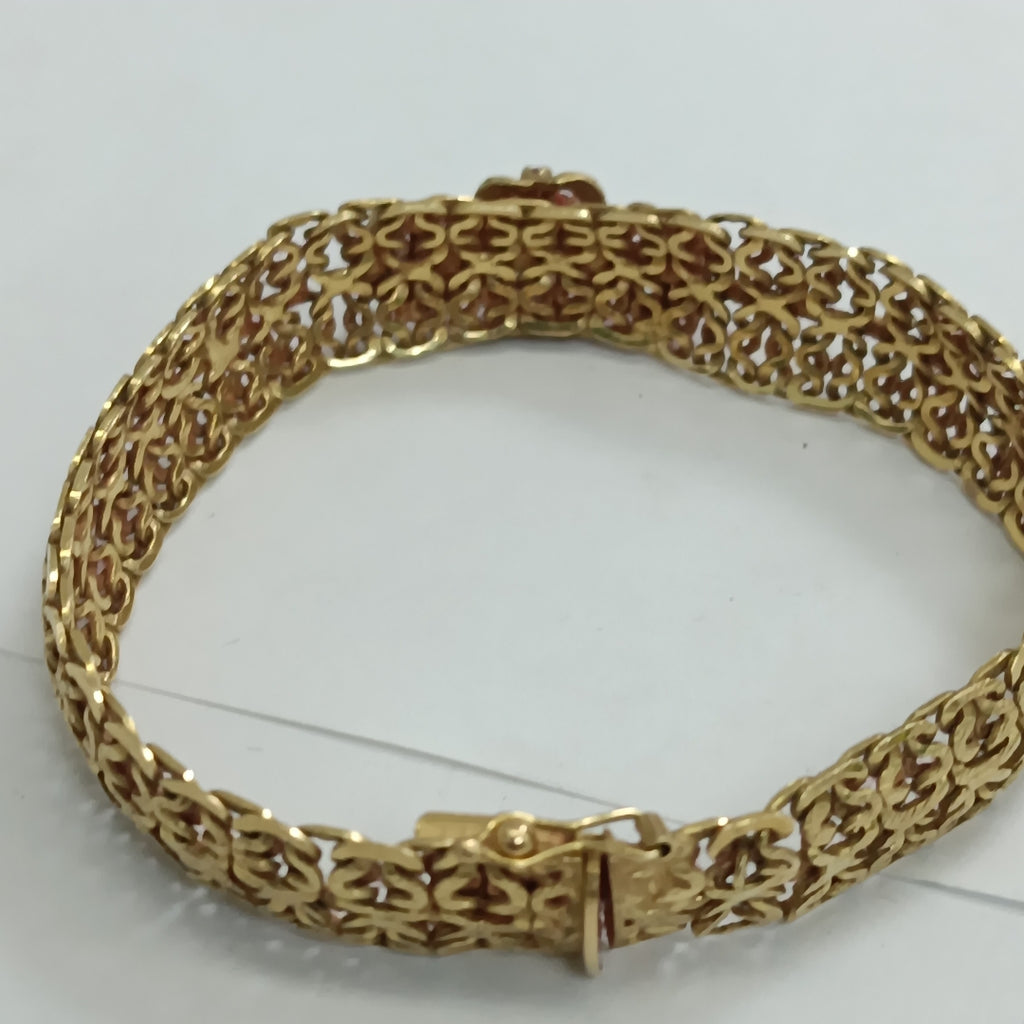 BRAZALETE ORO 18 K 30,60 GRMS (SEMINUEVO)