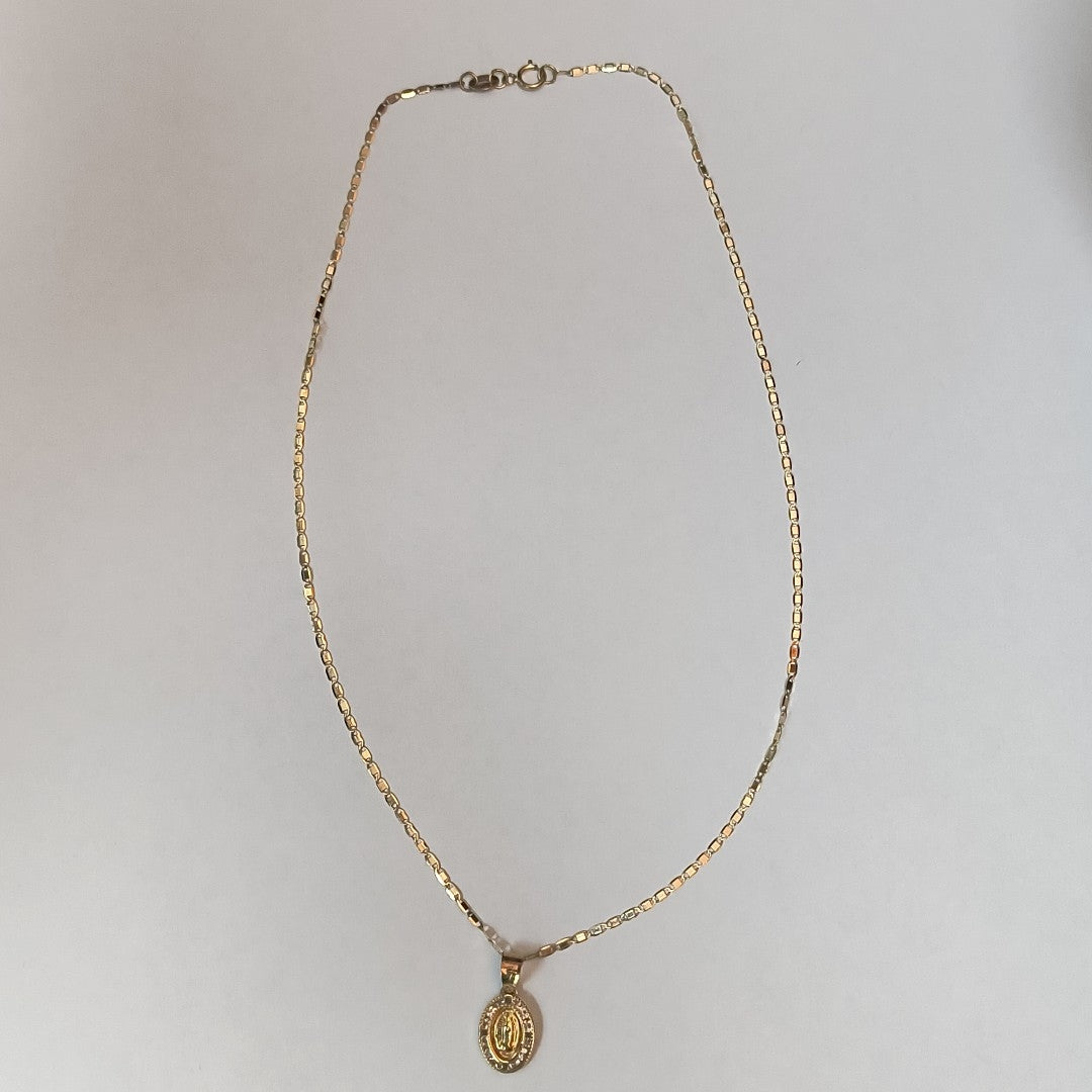 CADENA, DIJE ORO 10 K 1.9 GRMS (SEMINUEVO)