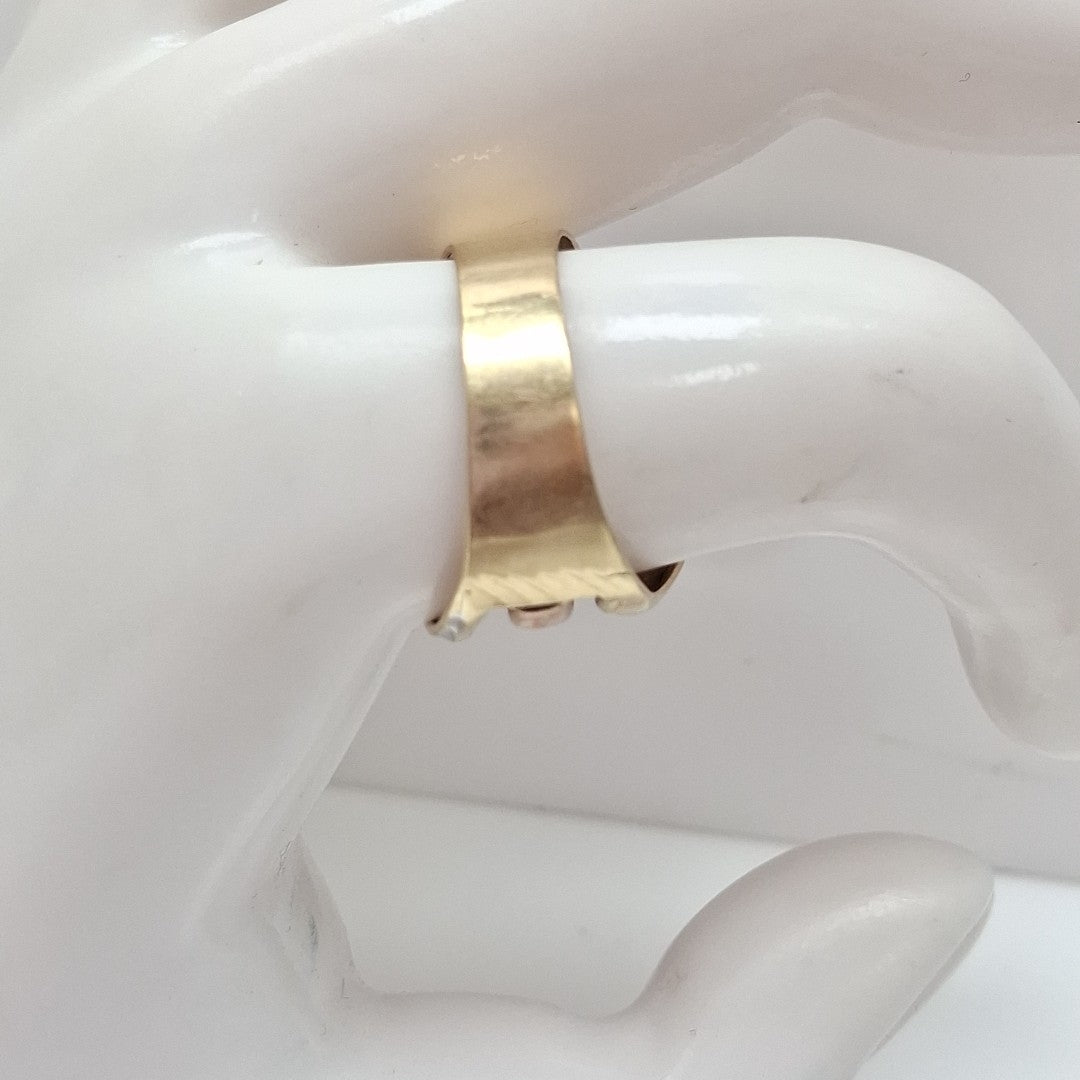 ANILLITO ORO COMBINADO 10 K 4.9 GRMS (SEMINUEVO)