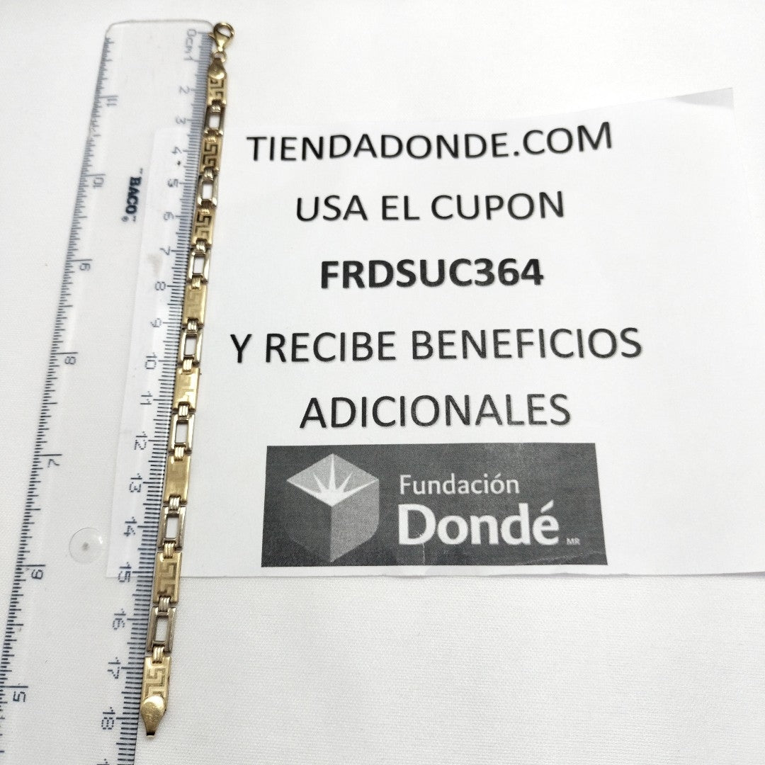 PULSERA ORO 14 K 6,40 GRMS (SEMINUEVO)