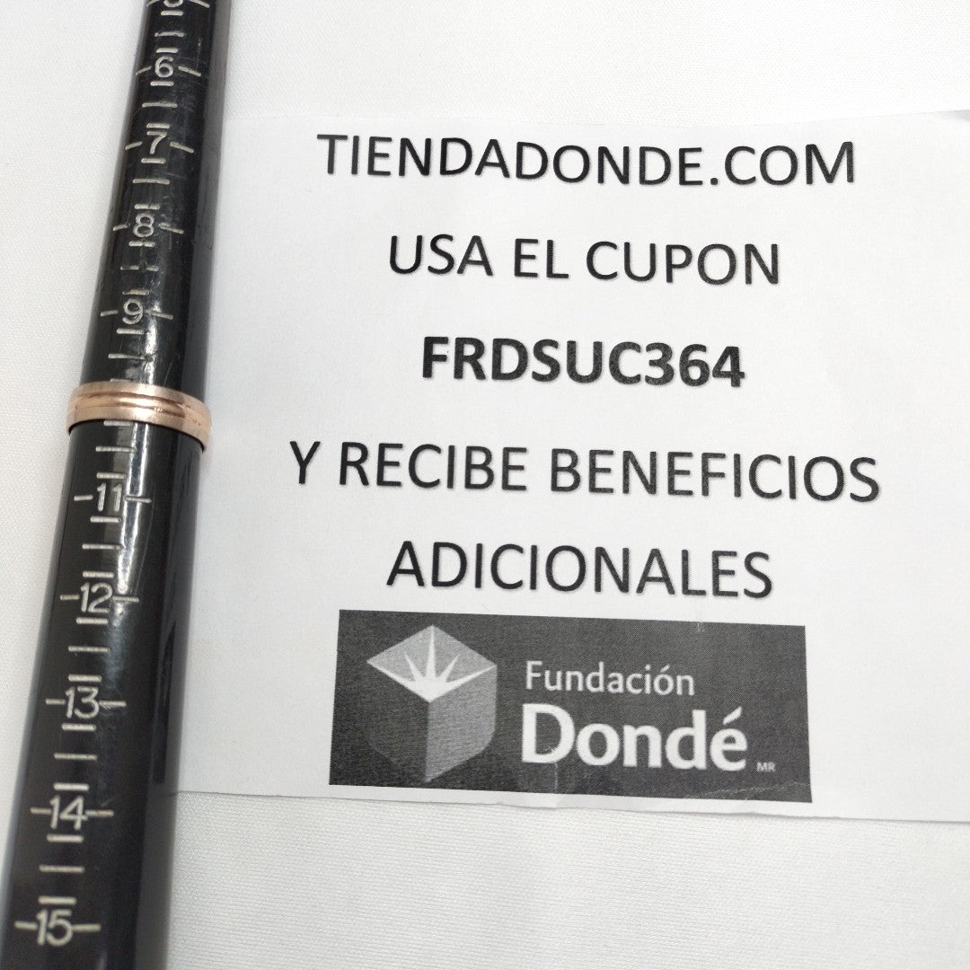 ARGOLLA ORO 14 K 4.3 GRMS (SEMINUEVO)
