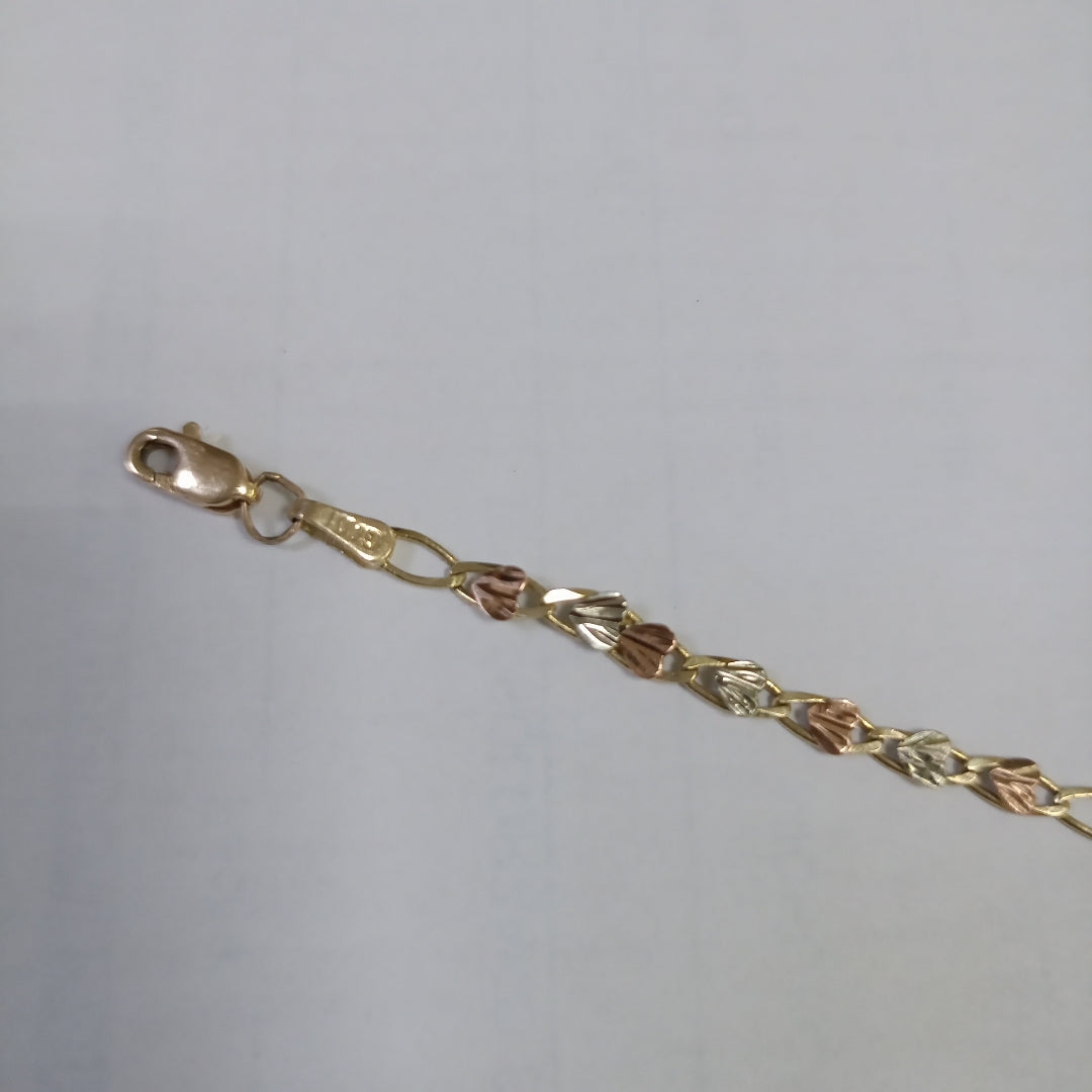 ESCLAVA ORO COMBINADO 10 K 2 GRMS (SEMINUEVO)