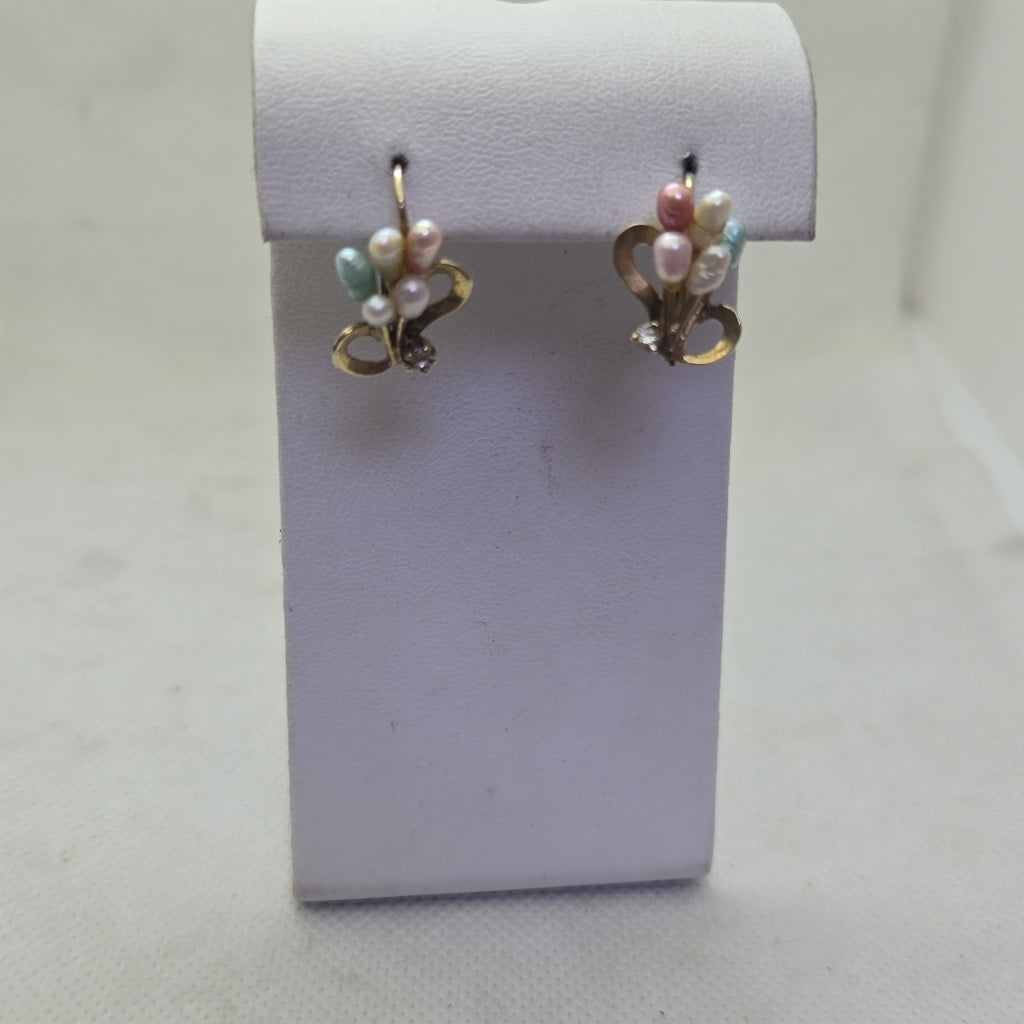 ARETES PAR ORO 10 K 2.8 GRMS (SEMINUEVO)