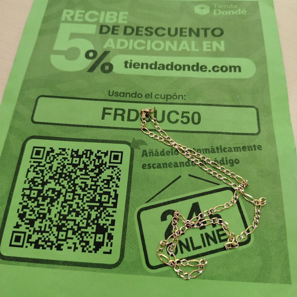 CADENA 3X1 ROMBO 6.4G 50 CM (NUEVO)